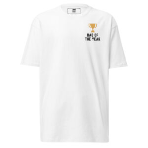 Dad of the Year Premium Heavyweight Tee